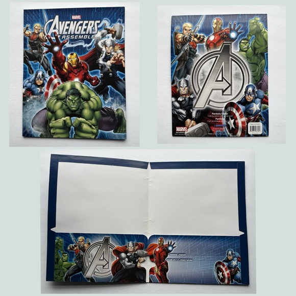 2013 Marvel 2-Pocket Portfolio
Folder Set Of 4, New - Picture 5 of 6